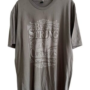 Inspirational Graphic Tee - Charcoal